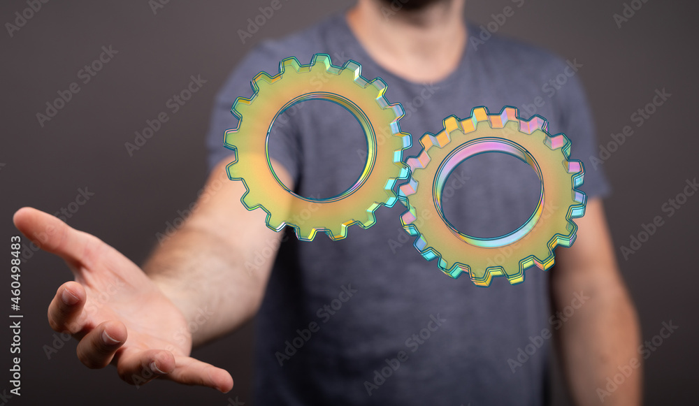 Poster Engineering And Design Image gears