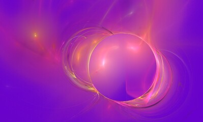 illustration new year, christmas balls, background