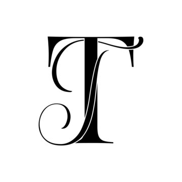 tt, tt, monogram logo. Calligraphic signature icon. Wedding Logo Monogram. modern monogram symbol. Couples logo for wedding