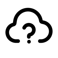 Cloud data icon