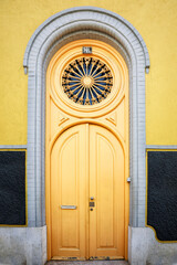 Yellow Door, Lisbon, Portugal