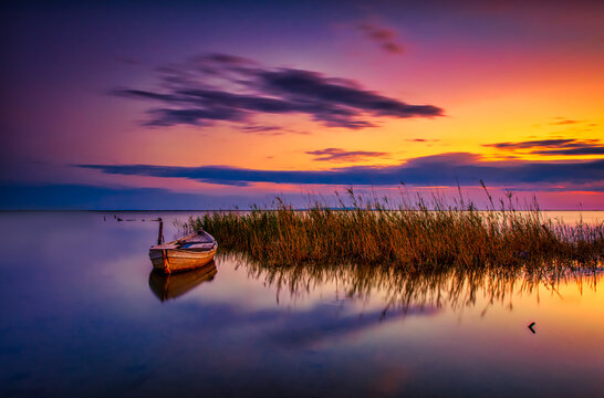 tekne Boat landscape sky sunset sunrise balık&ccedil;ı teknesi