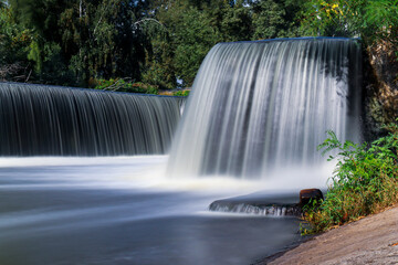 waterfall on the river