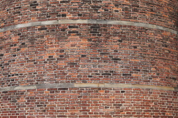 Amsterdam Medieval De Waag Building Brick Exterior Detail, Netherlands
