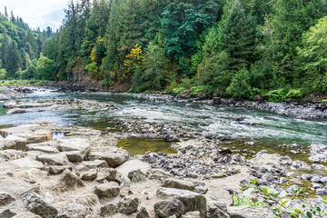 River And Shoreline Rocks 2 © George Cole