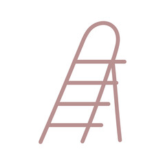 stair tool flat icon