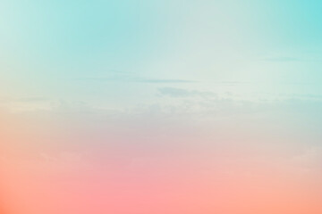 cloud and sky with grunge paper texture.