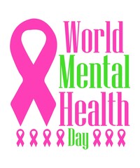 Mental health day SVG design