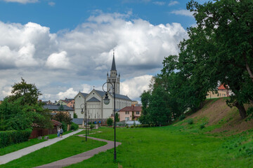 panorama of Bytów