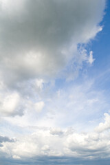 Fototapeta premium Blue sky and clouds - empty cloudscapes 