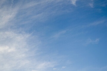 Fototapeta premium Blue sky and clouds - empty cloudscapes 