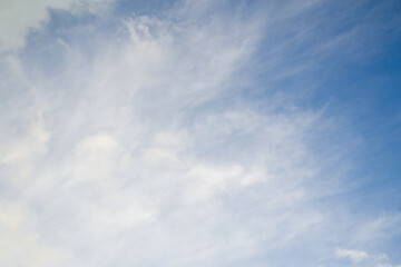 Naklejka premium Blue sky and clouds - empty cloudscapes 