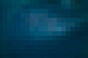 Gradient dark blue pixel abstraction