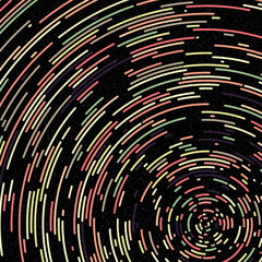 Colorful Universe Distribution Computational Generative Art background illustration