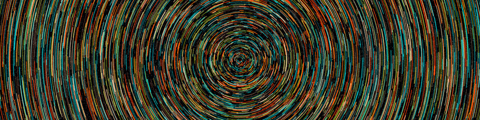 Colorful Universe Distribution Computational Generative Art background illustration