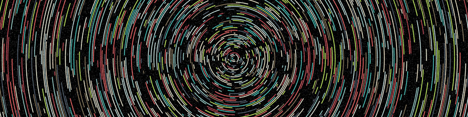 Colorful Universe Distribution Computational Generative Art background illustration