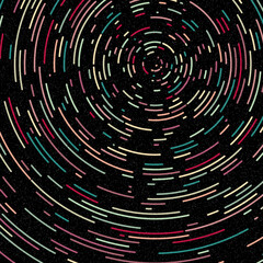 Colorful Universe Distribution Computational Generative Art background illustration