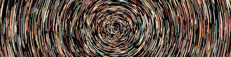 Colorful Universe Distribution Computational Generative Art background illustration