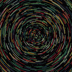 Colorful Universe Distribution Computational Generative Art background illustration