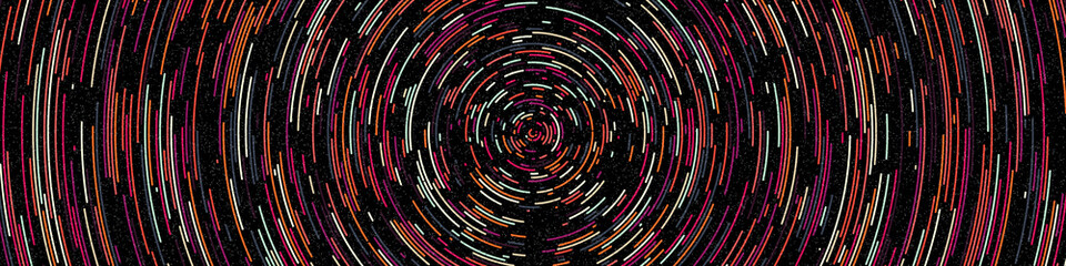 Colorful Universe Distribution Computational Generative Art background illustration