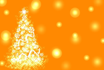 abstract christmas tree
