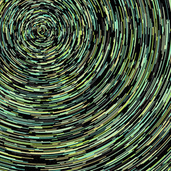 Colorful Universe Distribution Computational Generative Art background illustration