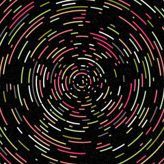 Colorful Universe Distribution Computational Generative Art background illustration