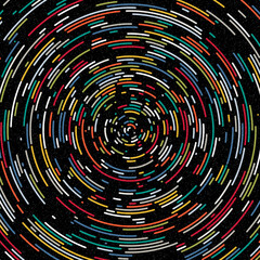 Colorful Universe Distribution Computational Generative Art background illustration