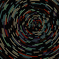 Colorful Universe Distribution Computational Generative Art background illustration