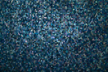 Mixed dark blue, green and pink stained glass background