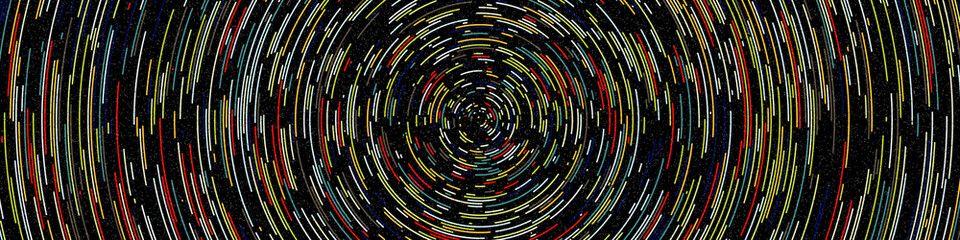 Colorful Universe Distribution Computational Generative Art background illustration