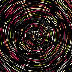 Colorful Universe Distribution Computational Generative Art background illustration