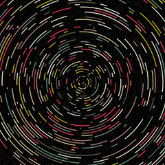 Fototapeta premium Colorful Universe Distribution Computational Generative Art background illustration