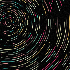 Colorful Universe Distribution Computational Generative Art background illustration