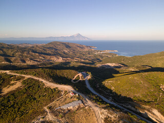 Drohnen Aufnahmen in Chalkidiki in Griechenland
