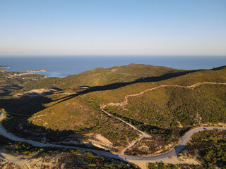 Drohnen Aufnahmen in Chalkidiki in Griechenland