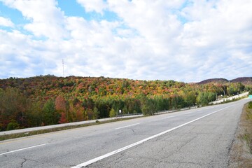Fototapeta premium The Laurentides region of Quebec