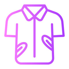 shirt gradient icon