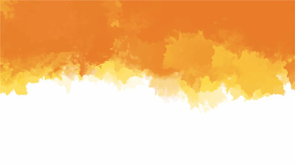 Orange watercolor background for textures backgrounds and web banners design