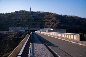 苫田ダム　岡山県吉井川上流のダム