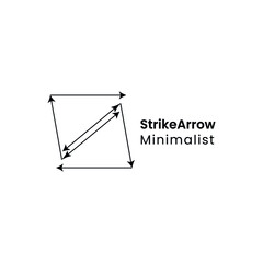 Minimalist Logo S and Arrow