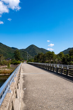 美しい日本の風景 川と青空のイメージ © blue_moon_images