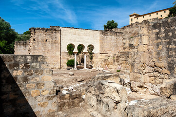 Madinat al-Zahra (Medina Azahara), the ruins of a fortified Arab Muslim medieval palace-city near Cordoba, Spain