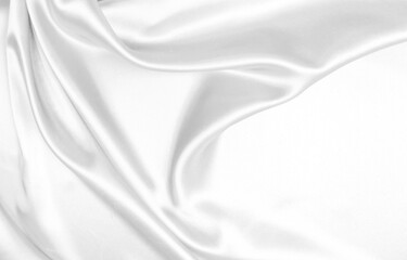 White cloth texture background