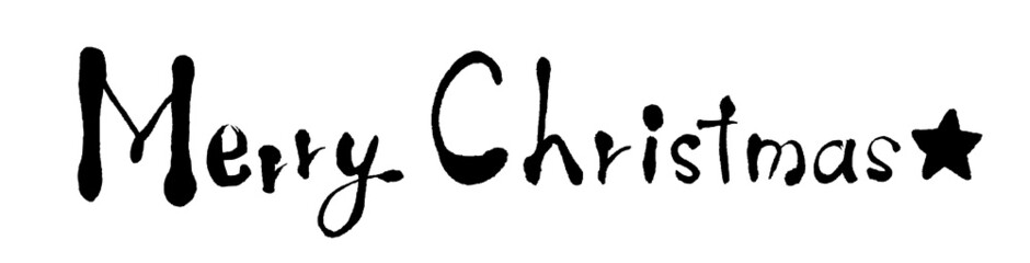 WebMerry Christmas　手書き文字