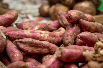 vegetables on the market