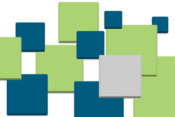 Blue-green business card, brochure cover or presentation background