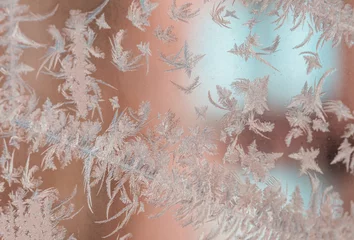 Foto op Canvas Frozen window © Galyna Andrushko