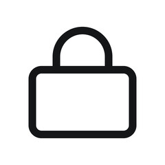 Lock icon security