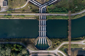 Sea Water Intake in power generation plant near the sea